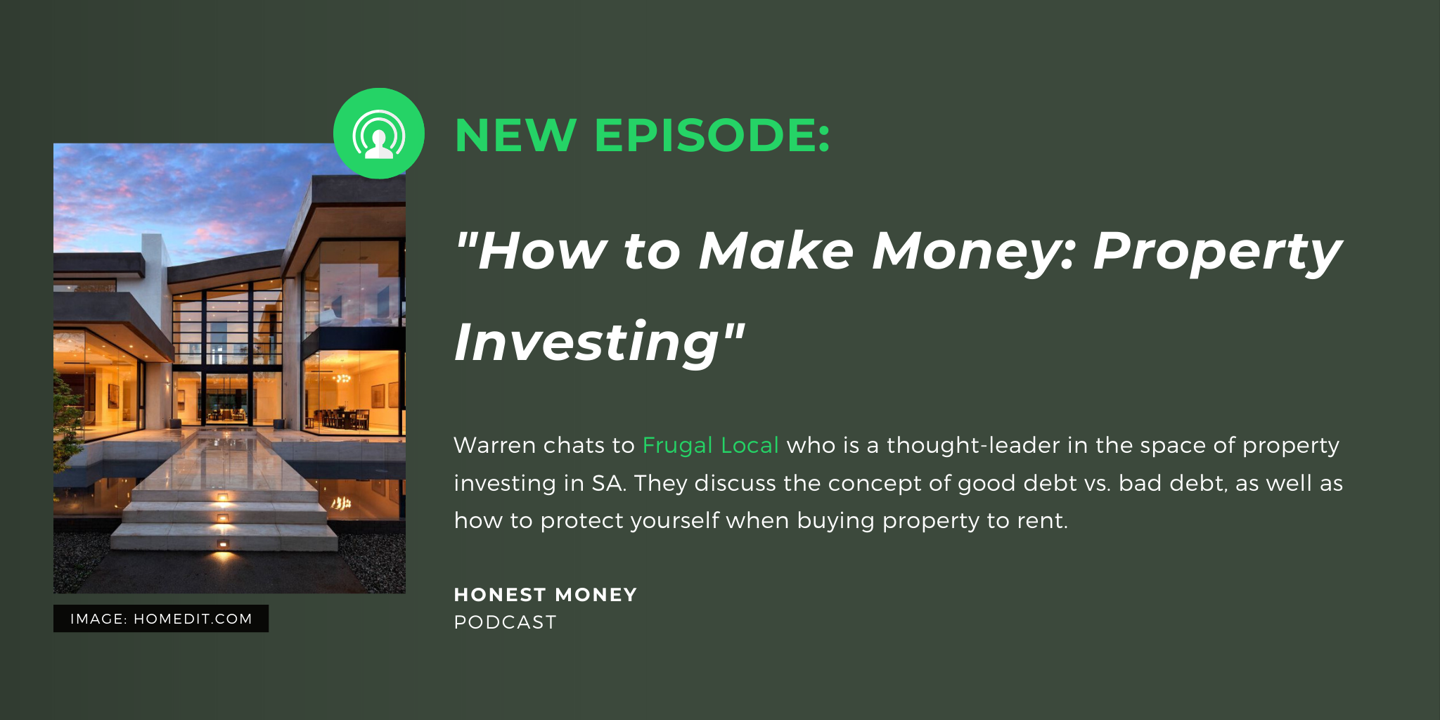 How to Make Money Property Investing Honest Money